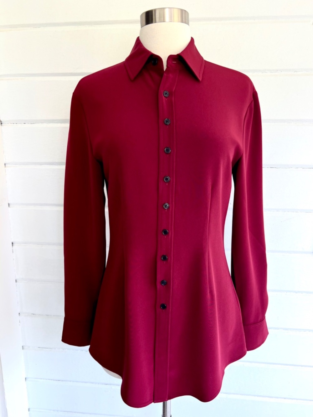 CO Collections Fitted Button Down Shirt in Japanese Fabric - NWOT - XS